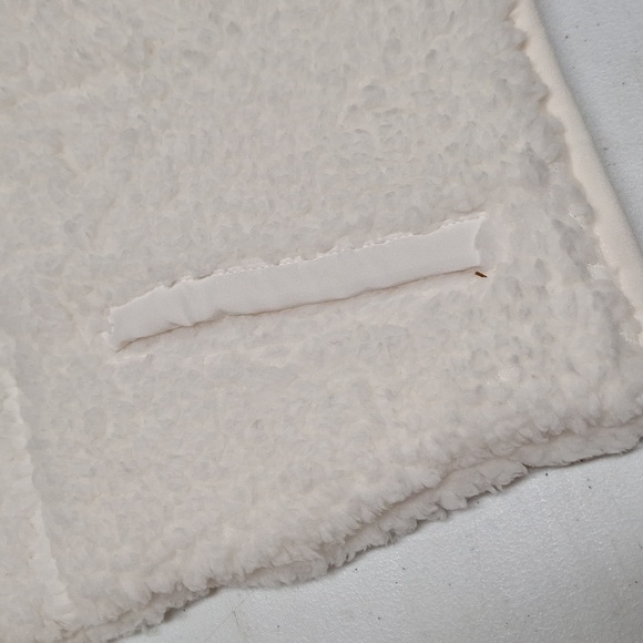 NEW! Kids' (Unisex) Faux Shearling Half Zip-Up Pullover, White - Wondershop - Picture 6 of 9